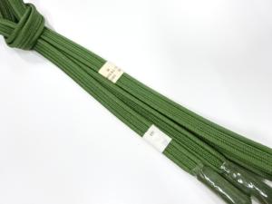 未使用品　正絹　撚り房　手組帯締め